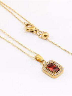 Rectangular necklace